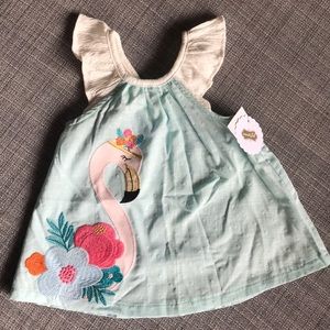 Flamingo Dress new with tags